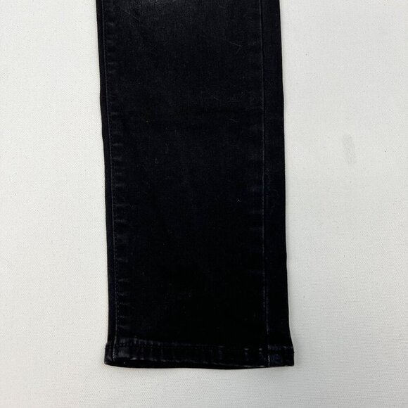 A.N.A Womens Distressed Black Jegging Size 10 High Rise Stretch - Picture 5 of 9